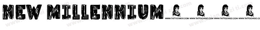 New Millennium字体转换